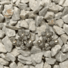 Floral Pearl and Sparkle Cluster Earring - Image 3