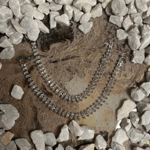 Premium Elegant Silver-Tone Anklet